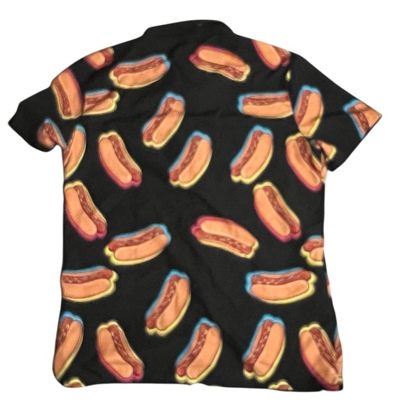 Hot Dog Print Shirt, Shorts, and Bucket Hat Set Men’s Medium - Picture 6 of 8